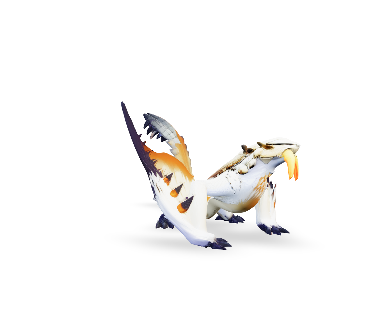 Ivory Fang Monster - Monster Mini | Tabletop Miniature STL