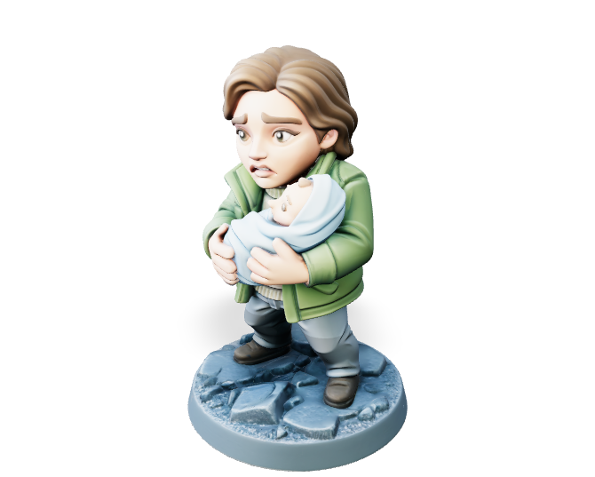 Nervous Guardian Monster - Monster Mini | Tabletop Miniature STL