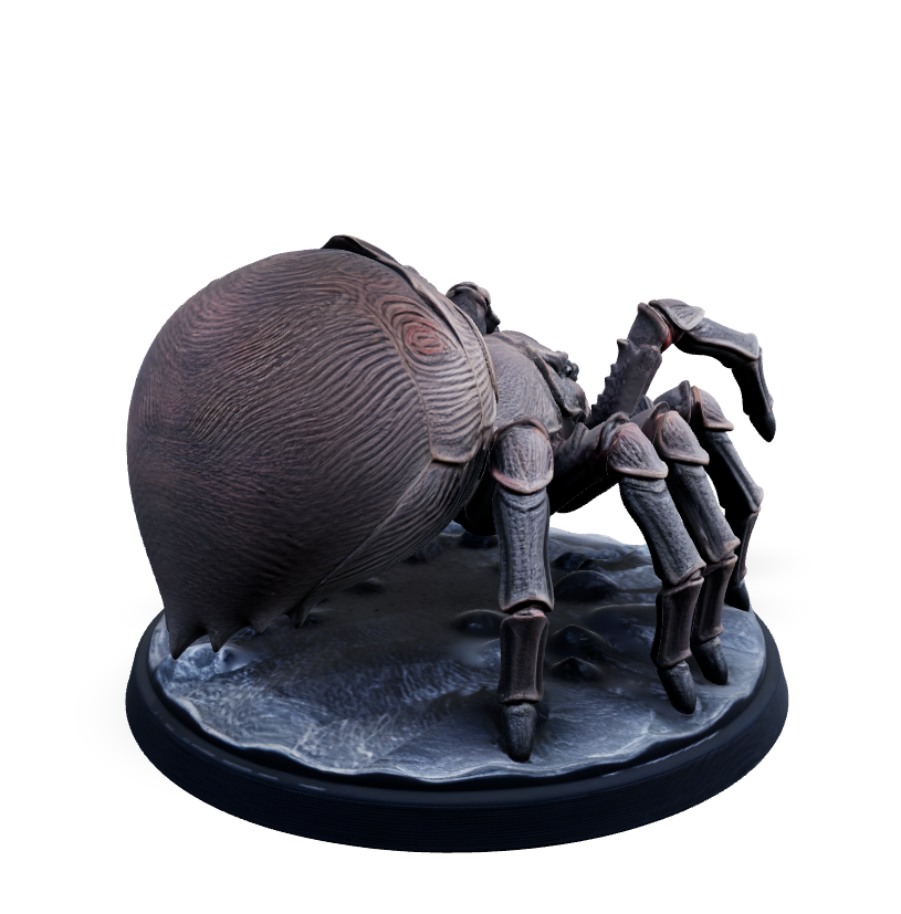 Eerie Shadow Spider - Monster Mini | Tabletop Miniature STL