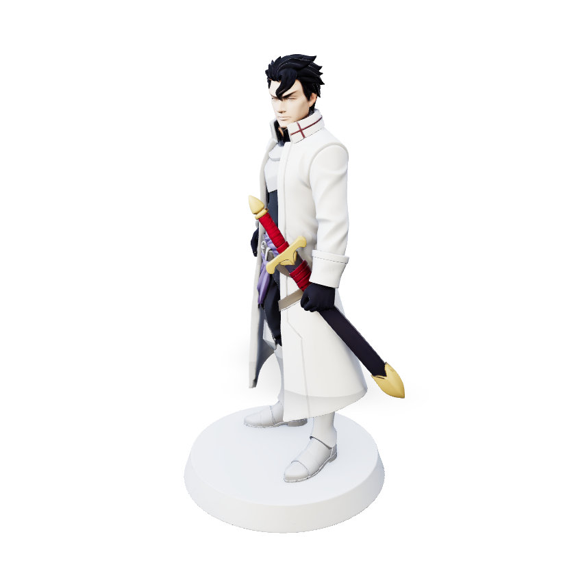Ivory Blade Hero - Hero Mini | Tabletop Miniature STL