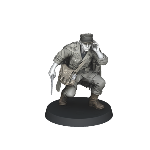Worn Shadow Medic - Monster Mini | Tabletop Miniature STL